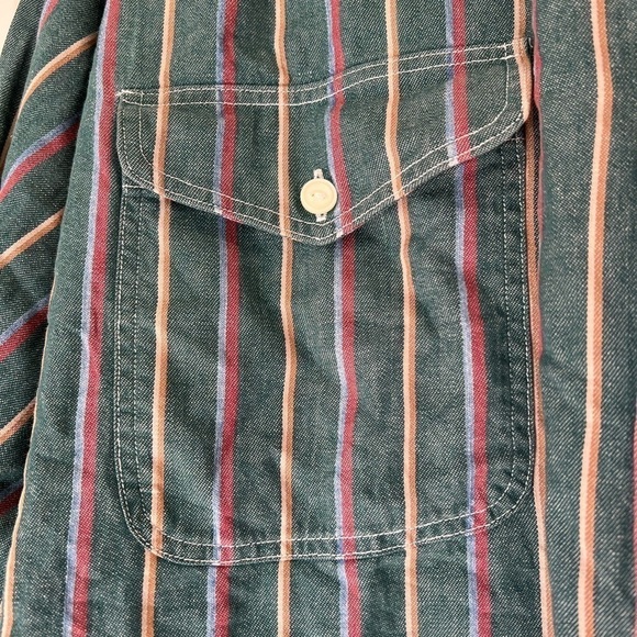 Vintage Ralph Lauren Country Cotton Oversized Casual Button Down / XLarge - Picture 2 of 8